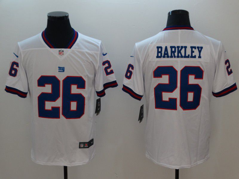 Men New York Giants #26 Barkley White Nike Vapor Untouchable Limited NFL Jerseys->new york giants->NFL Jersey